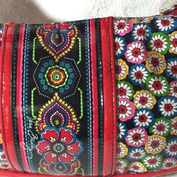 Vera Bradley Vinyl Frill Purse - Picture 6 of 8